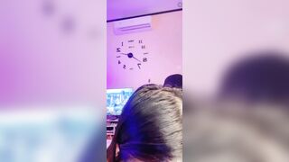 Wet pussy of a girl who is very tight continues to use a dildo - 1 image