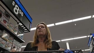 Intense public orgasm from remote controlled vibrator - 15 image