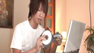 Cute Japanese Babe Sucks a Guy and Squirts After Getting Her Bush Pleased - 2 image