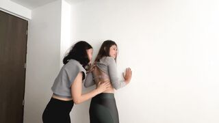 Compilation of videos of real horny lesbians - 2 image