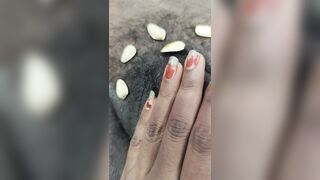 Desi lund massage by sali with pista in the bedroom - 1 image