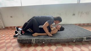 I played with stranger in the park and invited her home to fuck delicious. - 1 image