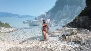 3 Golden Showers on the Secret Beach - 10 image