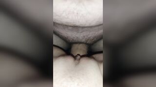 Working this mushroom head between her pussy lips then shoving it deep making her moan and cum - 6 image