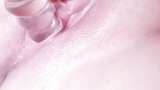 Tight pink pussy fingering orgasm - 12 image
