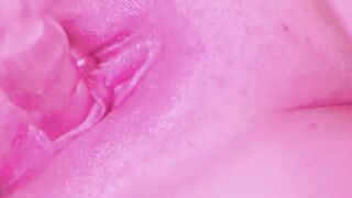 Tight pink pussy fingering orgasm - 5 image