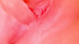 Tight pink pussy fingering orgasm - 7 image