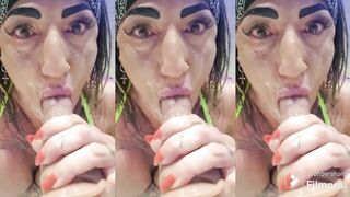 Danaxmuscles doing hardcore deepthroat - 12 image