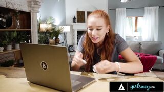 GIRLSWAY - Horny Nicole Aria Seduces Working Wife Madison Morgan Into Wild Break Before Her Meeting - 11 image