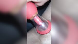 Morning squirt with my lovely sex toy - 3 image