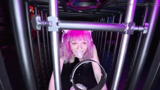 A Inexperienced Bitch Is Fucked in Her Cage - 5 image