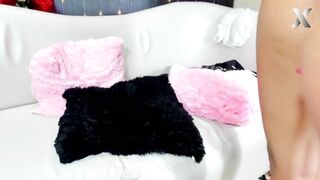 Beautiful Latina Lesbians Squirt After Playing with Toys - 15 image