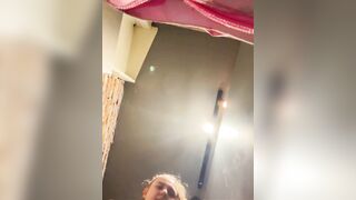 Public extreme double penetrating and training at the gym - 11 image