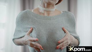 5KPORN Horny MILF Ola Ramona Loves Inexperienced Cock