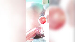 Indian girl fucks hard Dildo in Anal and pissing in bedroom - 15 image