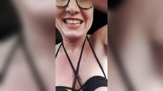 Milf Julie naked outdoors - 15 image