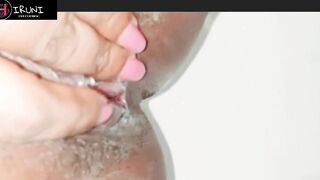 Indian Bhabhi Blowjob Dildo And Cowgirl Fucked And After Pissing In The Bathroom - 10 image