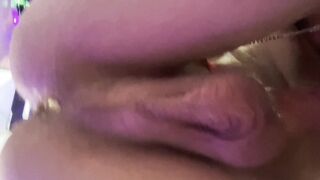 Anal fill Creampie ass drippage precum drip - 11 image