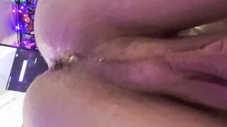 Anal fill Creampie ass drippage precum drip - 3 image