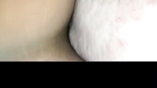 Saggy Tit BBW Soaks Bed From Pounding And Creampied - 15 image