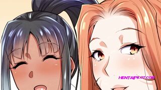 Big Natural Tits MILF Squirts On Older Guys Cock - Hentai Elite