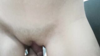 I hide in my little stepsister's room to spy on her while she puts on her underwear - 11 image