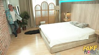 Fake Hostel - Hot PAKISTANI heiress is GAGGING for European COCK starring Aaliyah Yasin that British Girl - 3 image