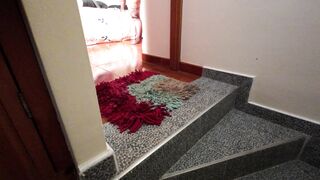 I discover my employee masturbating and she leaves her big stream after fucking - 4 image