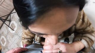 Big Squirt and Cum Play While Wearing Fur Coat and Boots 206 - 7 image