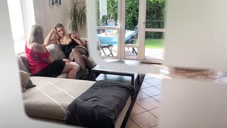 2 soaking wet pussies get it and let their fingers! attention squirt - 2 image