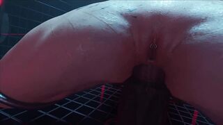 Gifdoozer hardcore intense hot perfect pussy gaping fucked hard by big black cock intense sex hot cum inside - 2 image