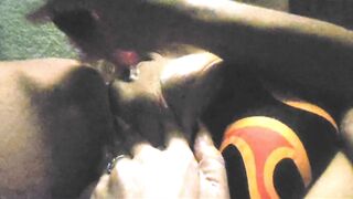 Thick Harley Quinn Squirts All Over Public Stairwell - 12 image
