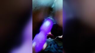 Indian horny wife showing her juicy tite pussy and big boobs and fucking orgasam with vibrator - 14 image