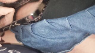 I made this hot blonde squirt immidiately after creampie - 10 image