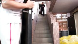 The Inexperienced Wife From the Neighborhood I Meet Every Morning at the Garbage Collection Point Is Amazing. Part1 - 2 image