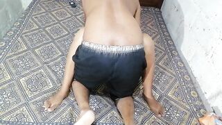 Asian Teen, After Long Time My Husband Came Home And Pulled Me On Bed And Rolled Me Over - 5 image