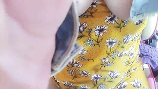 My stepsister in a hijab undresses the man on camera - 12 image