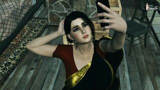 Indian Desi Bhabhi Hot Confession - 1 image