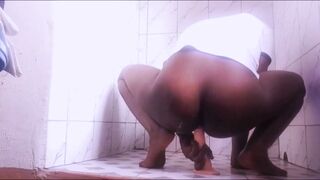 Fucking and Squirting My Big Dildo in the Shower - 11 image