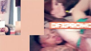 Gypsy Rose's wild ride with her driver turns into a deepthroat and cowgirl frenzy with her small tits bouncing! - 1 image