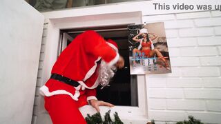 Santa's little helper, Monika Fox, gets a rough anal pounding and a mouthful of cum - 1 image