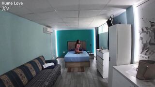 Young ebony slut gets her tight pussy drilled by a dirty old man's monster cock