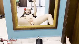 My tight pussy is begging for your Christmas gift - I squirt like crazy!