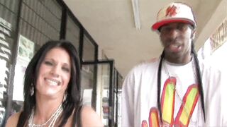 Kendra Secrets gets found on interracial cougar hunt & fucked hard