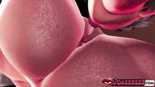 Miranda: Hot Pussy Fingering Tease, Loud Moans & Squirt in Pantyhose 3D Hentai