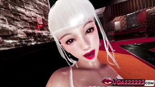 Ruby, the anime cutie, gets a kinky 3D pussy licking and fingering with moans and squirts