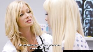 Kenzie Reeves gets soaking wet & wild with her MILF doctor in this French MILF-on-a-stick! - 3 image
