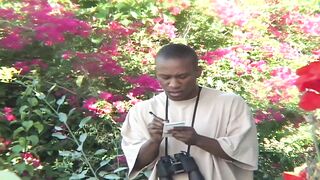 Kayla Quinn's tight white ass stretched wide by a massive ebony rod