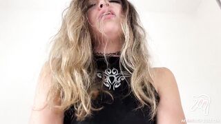 Latina teen gets her pussy drilled and face splattered with cum