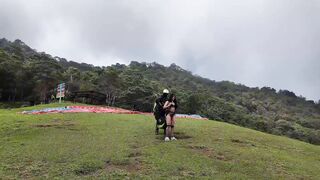 May Herndez enjoys a hot squirt while paragliding with her perfect body - Real Colombian teen with huge tits and ass - 4 image